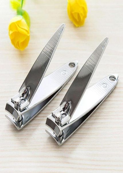 

1pcs household portable stainless steel nail clippers file scissors toenail cutter manicure trimmer nails art tools advertising gi2460888