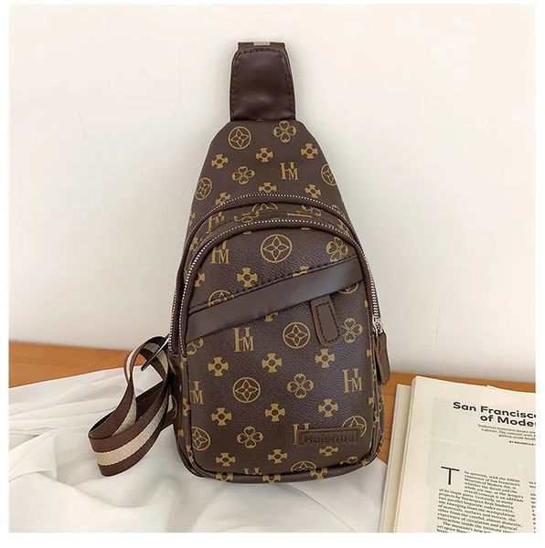 

sling bag men's purses designer woman handbag crossbodys men sporty shoulder male chest pack waist bag luxury messengers pu leather can