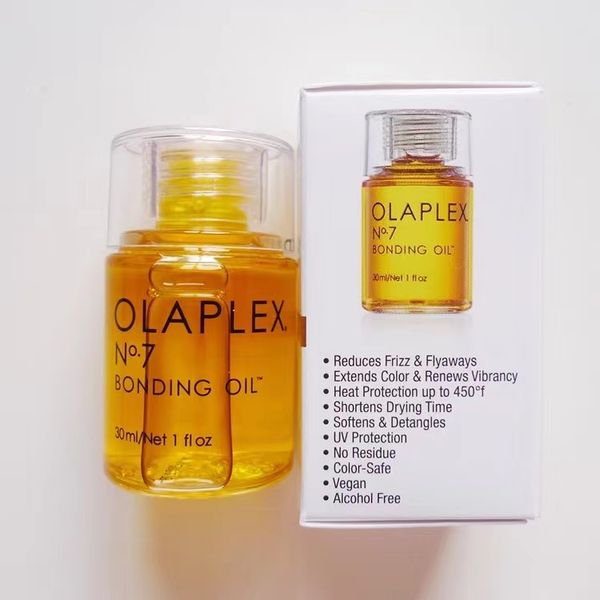 

ola/plex shampoo conditioner no. 7 care essential oil dye damaged soft antihigh ola/plex no.7 bonding oil temperature repair 30ml bonding ol