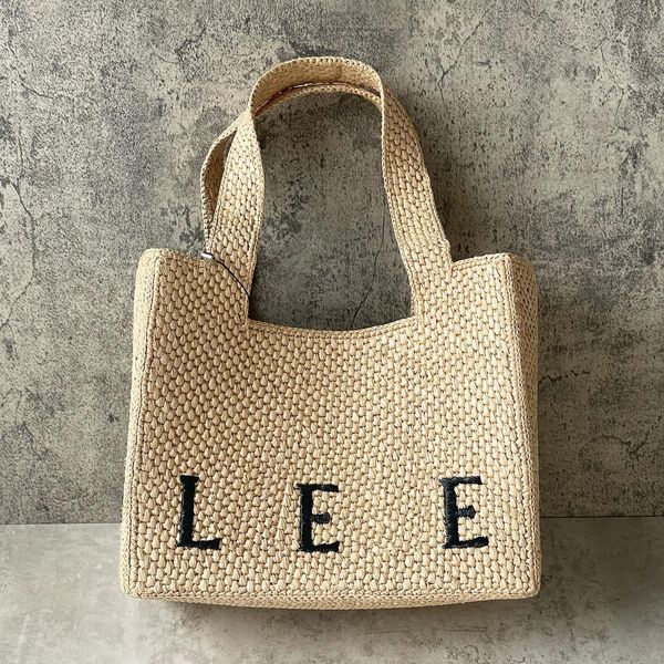 

womens weave embroidery straw bags mens raffias gym large handbags shopper bag designer vacation beach clutch font tote bag luxury shoulder