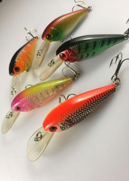 

lot30 fishing lure crankbait hand bait hook bass 72g8cm0126993397