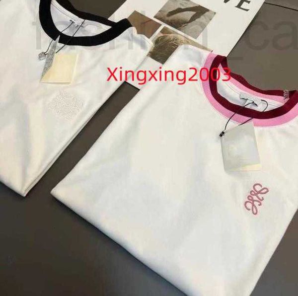 

women's t-shirt designer cotton-blend tee shorts designer letter print o-neck short-sleeve suit crew neck sports ladies solid elastic f, White