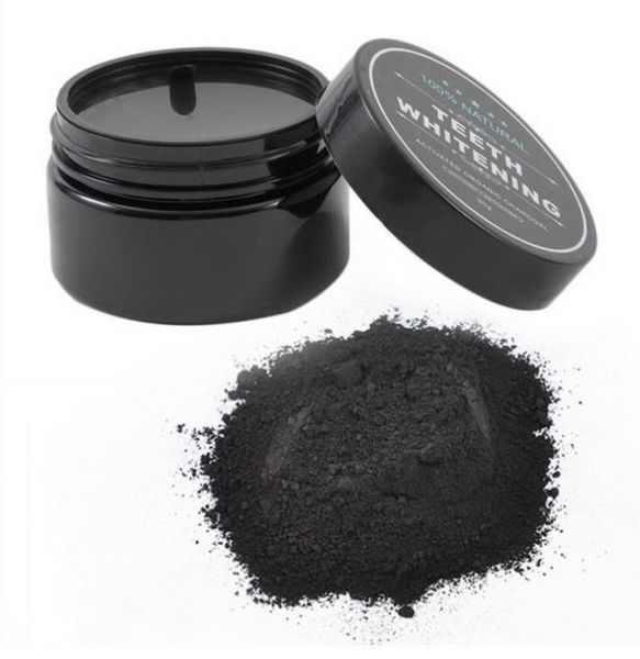 

charbon teeth whitening single box cleaning power activated organic charcoal beautiful smile black loose powder 30g3435640