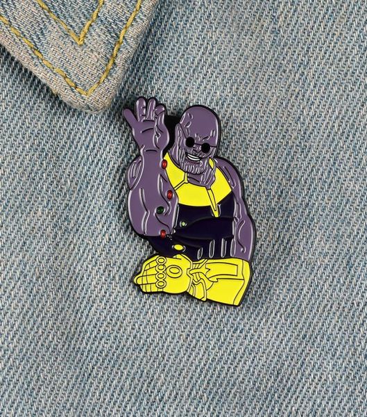 

movie characters brooch and pins denim clothes pin shirt badge fairy tale jewelry gift for friends kids6468642, Blue