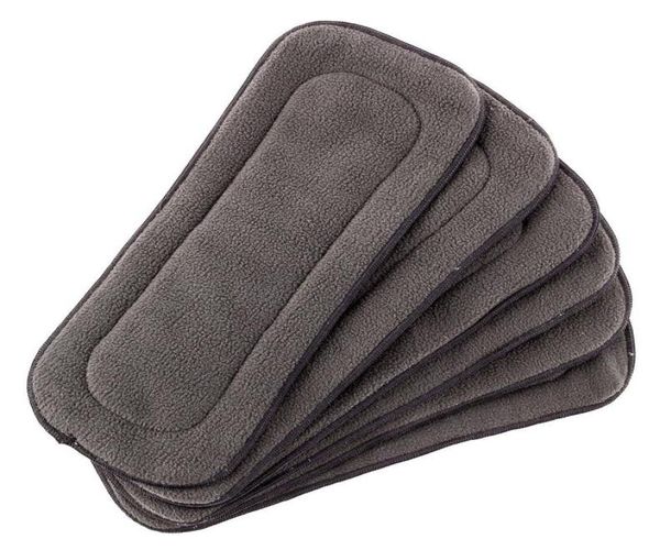 

baby 5 layer charcoal bamboo inserts reusable liners for cloth diapers1895130