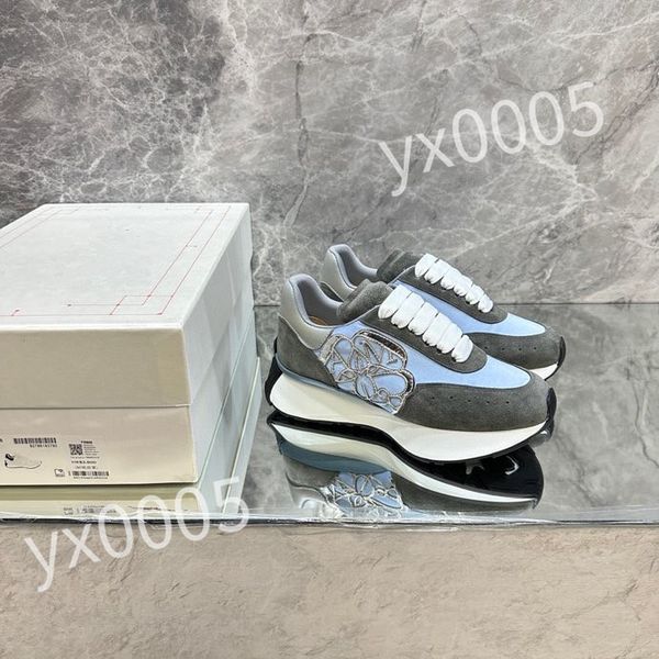 

designer flat sneaker casual shoes calfskin leather white letter overlays platform fashion sneakers size 35-46 xsd230404, Black