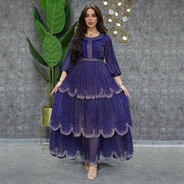 

ethnic clothing muslim fashion hijab dubai abaya long dresses with sashes islam african party for women robe musulman djellaba 230630, Red