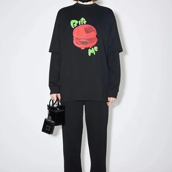 

women's tanks cami and men t shirt letter hamburg print loose short sleeve o neck tees casual summer 2023 230630, White