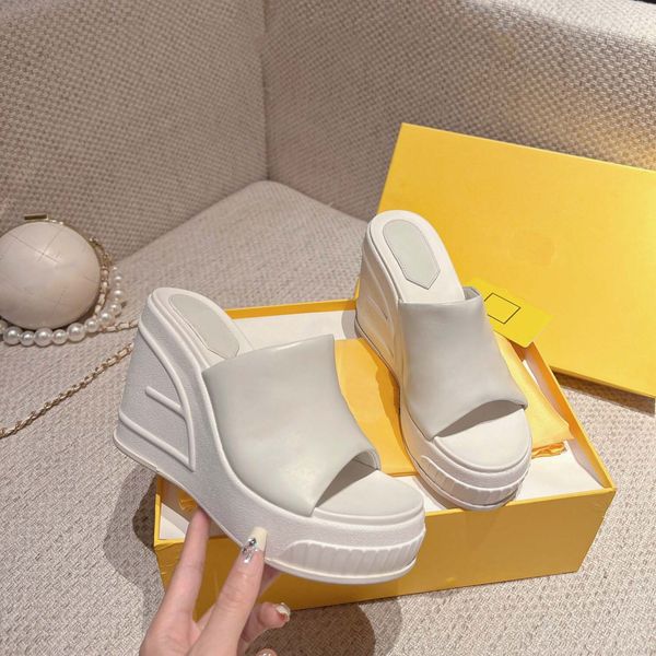 

fashion designer women shoes heels sandals fashion beach thick bottom dress shoe alphabet lady sandal leather high heel lides by 1978 s374 0, Black