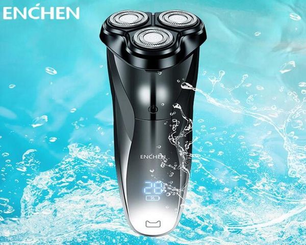 

2020 new enchen blackstone 3 electric shaver for men full body washable rechargeable beard trimmer shaving machine electric razor3372098