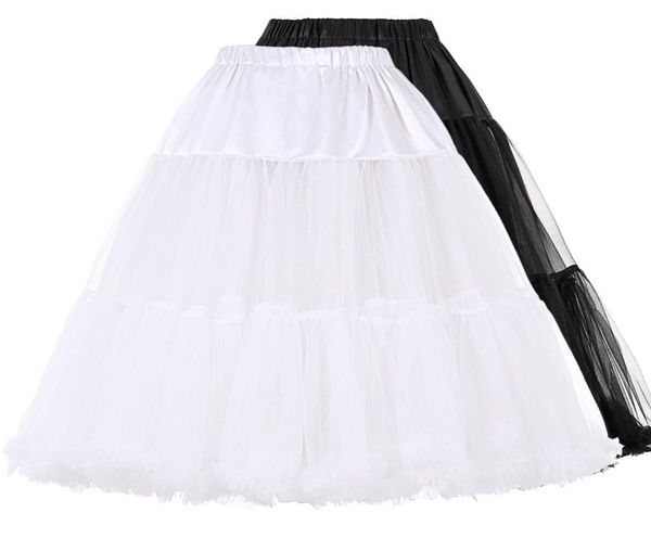 

tutu skirt ball gown tulle petticoats for vintage wedding black white women underskirt crinoline bridal wedding accessories8417970
