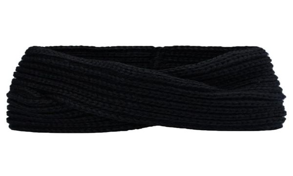 

cross knitting woolen weaving headband0123456789104451321