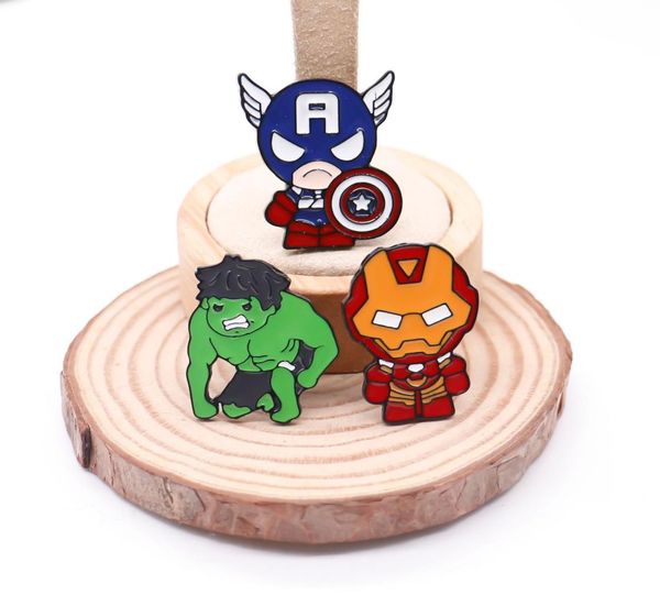 

cute anime movies games hard enamel pins collect metal cartoon brooch backpack hat bag collar lapel badges women fashion jewelry s6217928, Blue