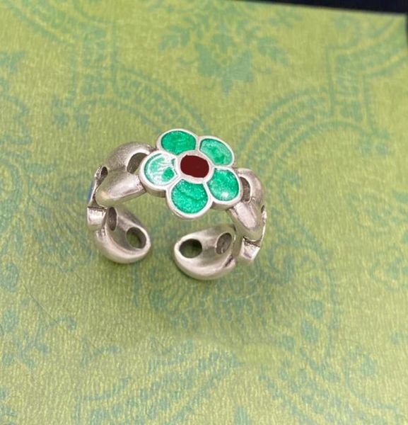 

trendy flora women rings creative hollow designer ring girls personality open pattern female ring jewelry6465554, Silver