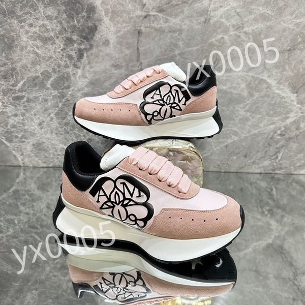 

new designer flat sneaker casual shoes calfskin leather white letter overlays platform fashion sneakers size 35-46 xsd230404, Black