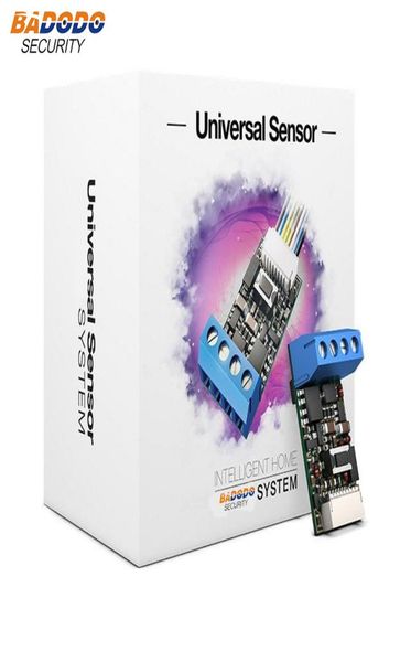 

fibaro zwave plus universal binary sensor fgbs001 wireless module for home security automation system9942644, Black;white