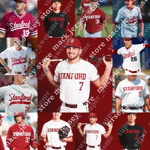 

stanford baseball jersey brock jones eddie park carter graham brendan kody huff beck adam crampton braden montgomery jed lowrie nico hoerner, Blue;black