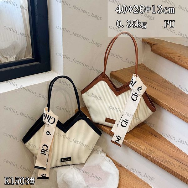 

designer bags 2024 summer new high capacity canvas bag ladies fashion letter print binding handbag women's premium one shoulder tote ba