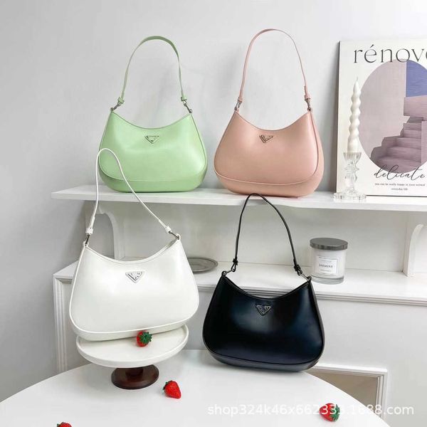 

spring new simple and fashionable solid underarm bag handbag large capacity bag for women