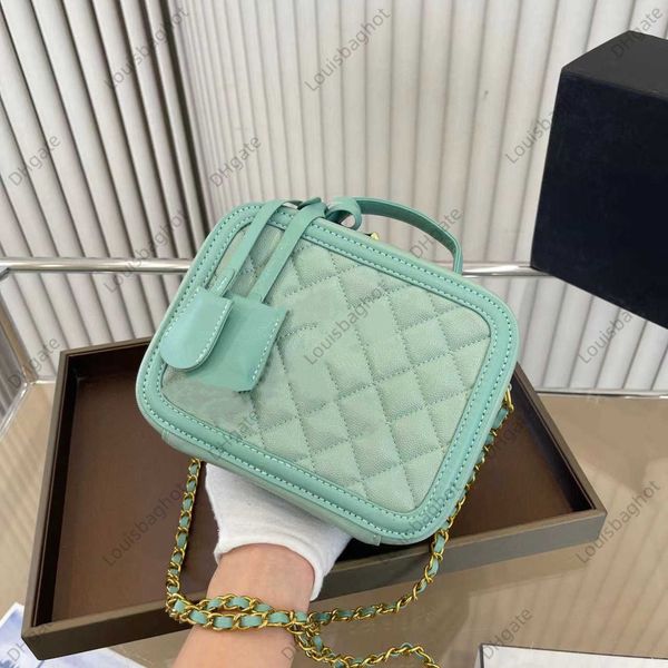 

xiaoxiang women's makeup bag small box one shoulder handheld camera luxury women's bag one to one original reproduction