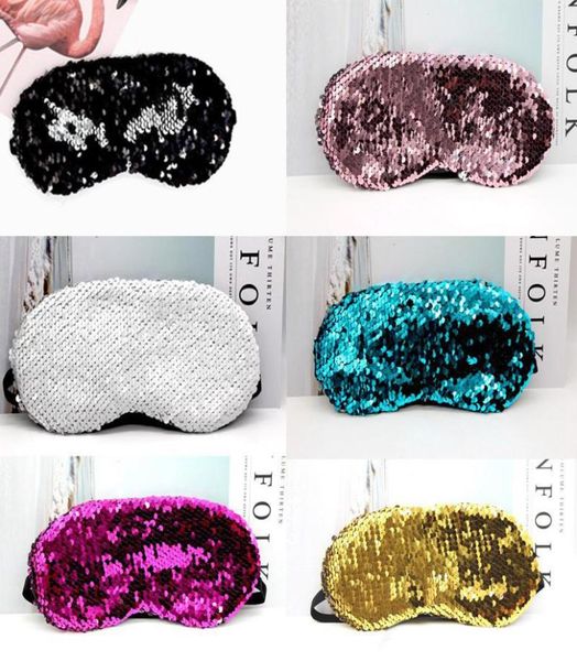 

eyepatch mermaid new style women men glitter sleeping eye mask fashion travel kids eye patch eyeshade6020793, Blue