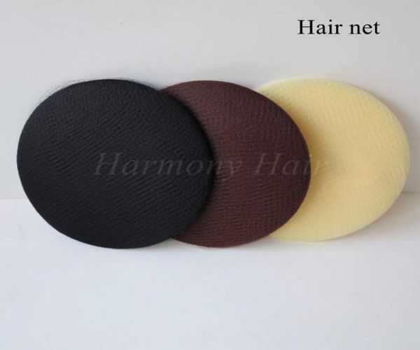 

50 pieceslot nylon hair nets color black brown and white hairnets is used for package curly hair and wig cap9432527