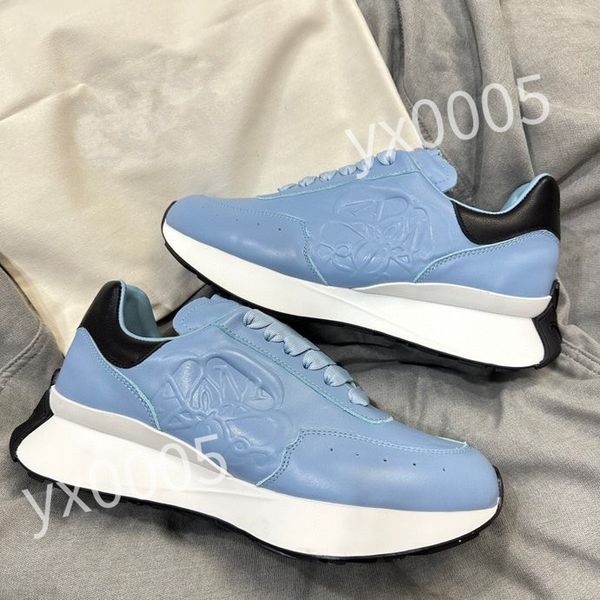 

2023 new luxury designer flat sneaker casual shoes calfskin leather white letter overlays platform fashion sneakers size 35-46 xsd230404, Black