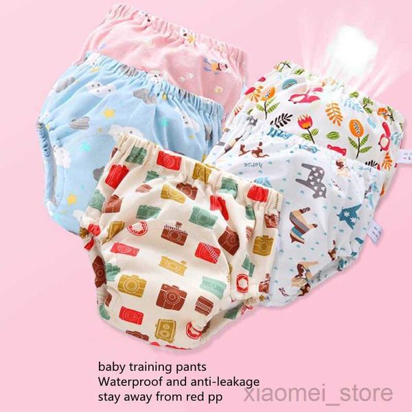 

cloth diapers baby toilet training pants reusable cartoon study pants cotton breathable baby diaper pantshkd230701