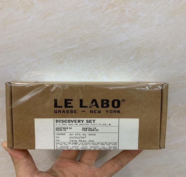 

le labo perfume set santal 33 the noir 29 another 13 rose 31 eau de parfum discovery sets 5ml with 4pcs fragrance qiality in s9714149