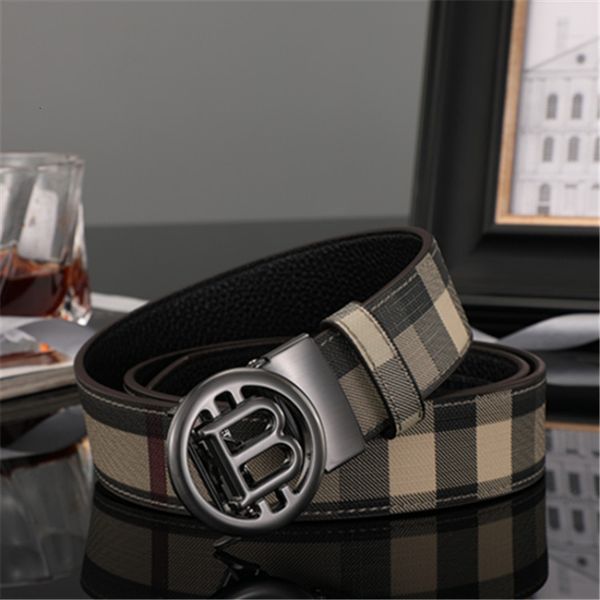 

belts designers mens belt luxury brand famous male belts automatic b buckle genuine leather belts for men width 3.4 230630, Black;brown