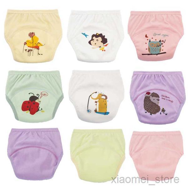 

cloth diapers 5layers 6 to 22kg baby girls washable diapers tollder children cloth diaper nappies reusable cotton training panties shortshkd