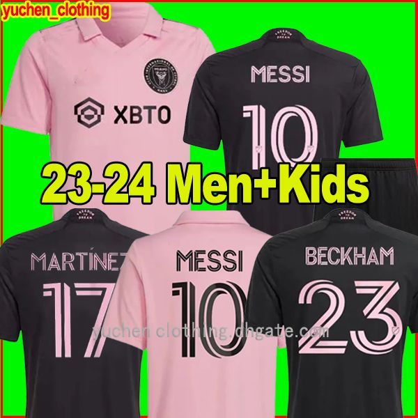 

men's tracksuits 2023 2024 inter miami soccer jerseys cf messis matuidi higuain campana yedlin beckham mls 23 24 football shirt men and, Gray