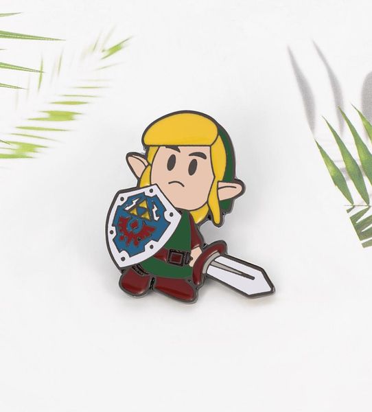 

creativity game enamel pin brooch backpack collar hat badge women men lapel jewelry gifts7319621, Blue