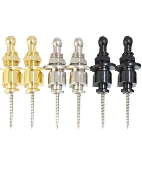 

naomi 6pcsx gblstrap lock for electric acoustic guitar strat tele body custom guitar strap lock7322618