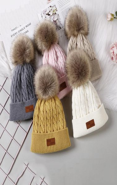 

infant knit cap babys girls hair hats kids solid caps boys outdoor slouchy beanies toddler baby gifts3458240, Yellow