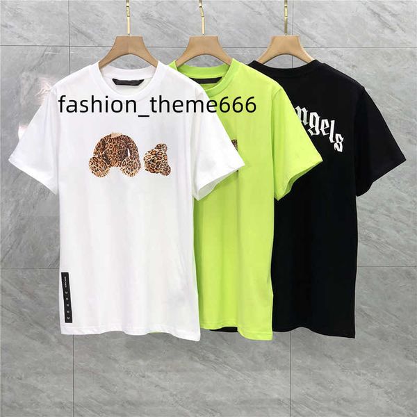 

men's t-shirts designer mens t-shirt palms letter print casual tees angels womens angel t shirt graffiti clothing spray letter short s, White;black