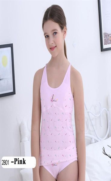 

girls underwear vest children039s development period 912 years old sling girl summer cotton student little panties 92201814595, Camo