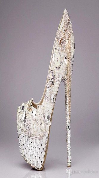 

elegant rhinestones stiletto heels wedding shoes tassel party shoes for ladies summer sandals wedding bridal shoes with high quali7614271, Black