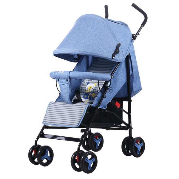 

shock absorption baby stroller ultra light folding sitting and lying high landscape suitable for high demand in 4 seasons l230625