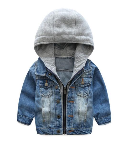 

baby boy clothes kids boys denim jacket toddler jeans coats children hooded outerwear autumn winter baby clothes vintage blue dw448323249, Blue;gray