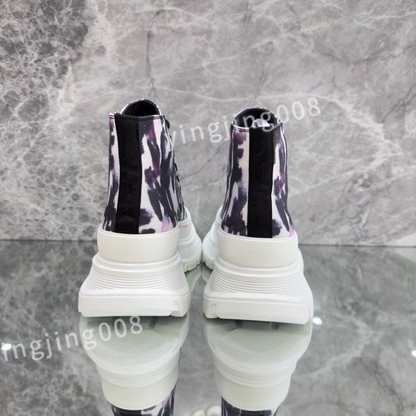 

2023 new designer brand shoe for men women fashion embossed grained calf leather platform runner trainers sneakers xinshidai230407, Black