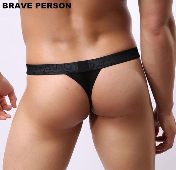 

brave person men lace transparent personal briefs bikini gstring thong jocks tanga underwear shorts exotic tback b1138 s1099007229, Red;black
