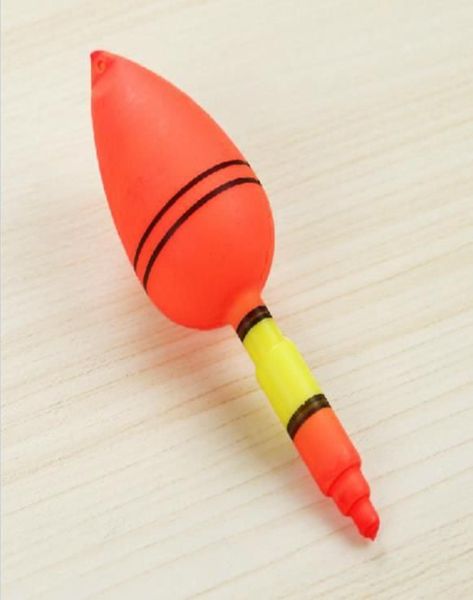 

whole9 pcs mixed sizes red color fishing floats for sea fishing fluorescent light float bobbers set streamboat use3261801
