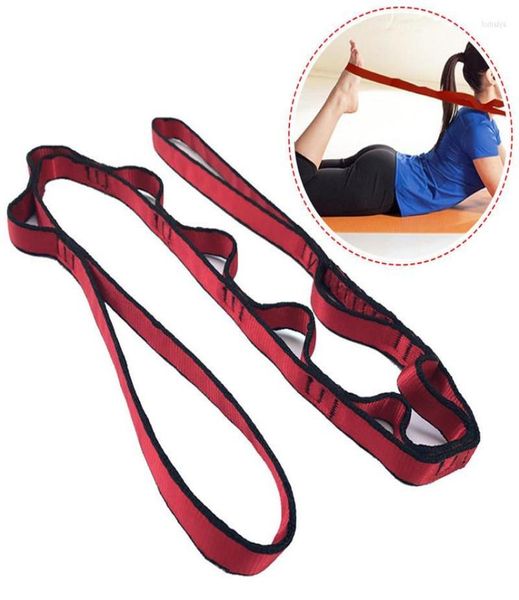 

resistance bands yoga pull strap belt band polyester nylon latin dance stretching loop pilates gym fitness exercise1342809
