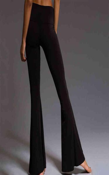

yoga leggings flare women039s casual high waist fitness legging wide leg long yoga pants palazzo bell bottom workout trousers h1574812