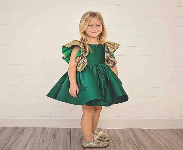 

retail baby girls butterfly sequin princess dress little girls clothing summer fly sleeve ruffle party prom dresses kids boutique 8696973, Red;yellow