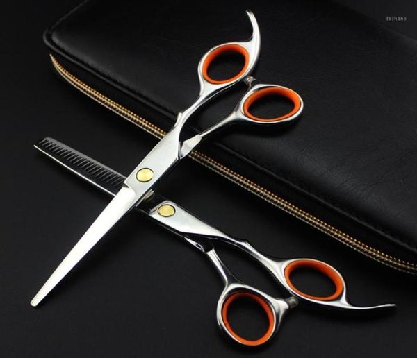 

professional japan 440c 6 inch hair scissors set cutting barber makas haircut scissor thinning shears hairdressing scissors18845157