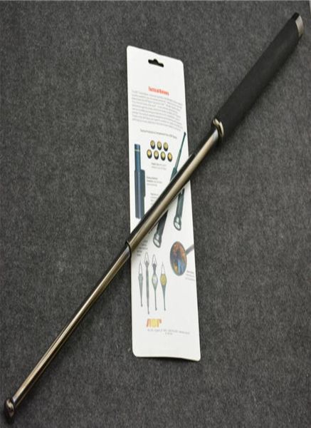 

21 inch asp swing stickhard chrome black titanium version tacttial baton defense swing stick tactical combat selfdefense edc to7910703