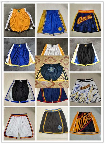 

golden state''warriors''shorts mens throwback basketball shorts pocket basketball jersey stephen 30 curry klay 11 thomps, Black