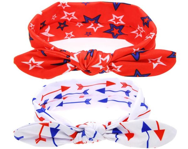 

baby children solid color print bows headbands hair accessories turban stretch knot hairbands kids headwear decor3424850, Slivery;white
